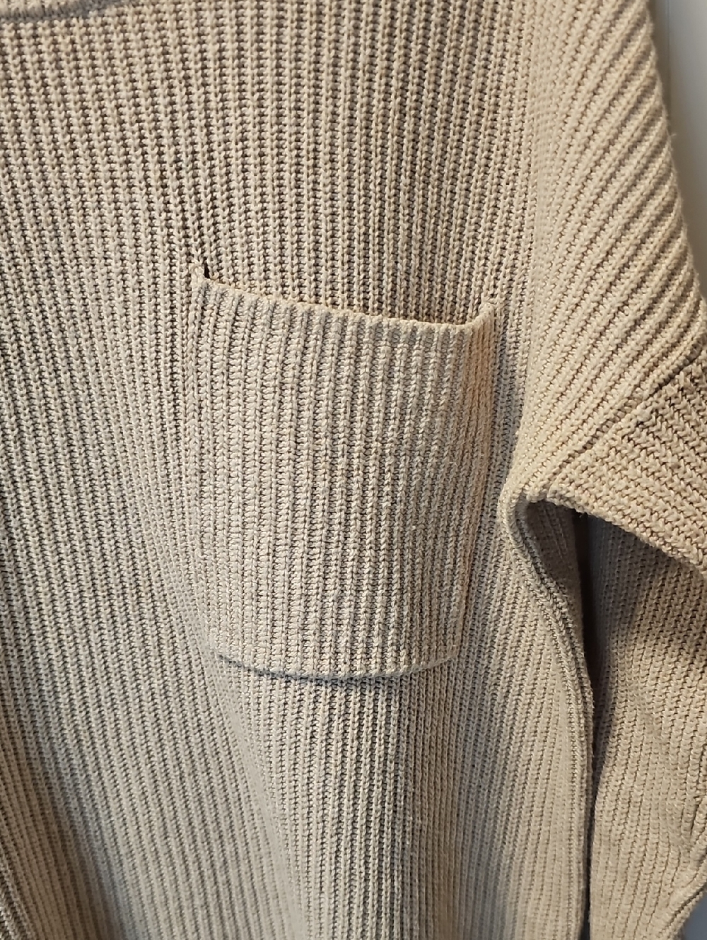 Madewell Thompson Pocket Pullover Sweater Size Medium - Picture 3 of 6